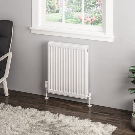 Eastbrook Type 11 600mm High Gloss White Compact Panel Radiator 500mm