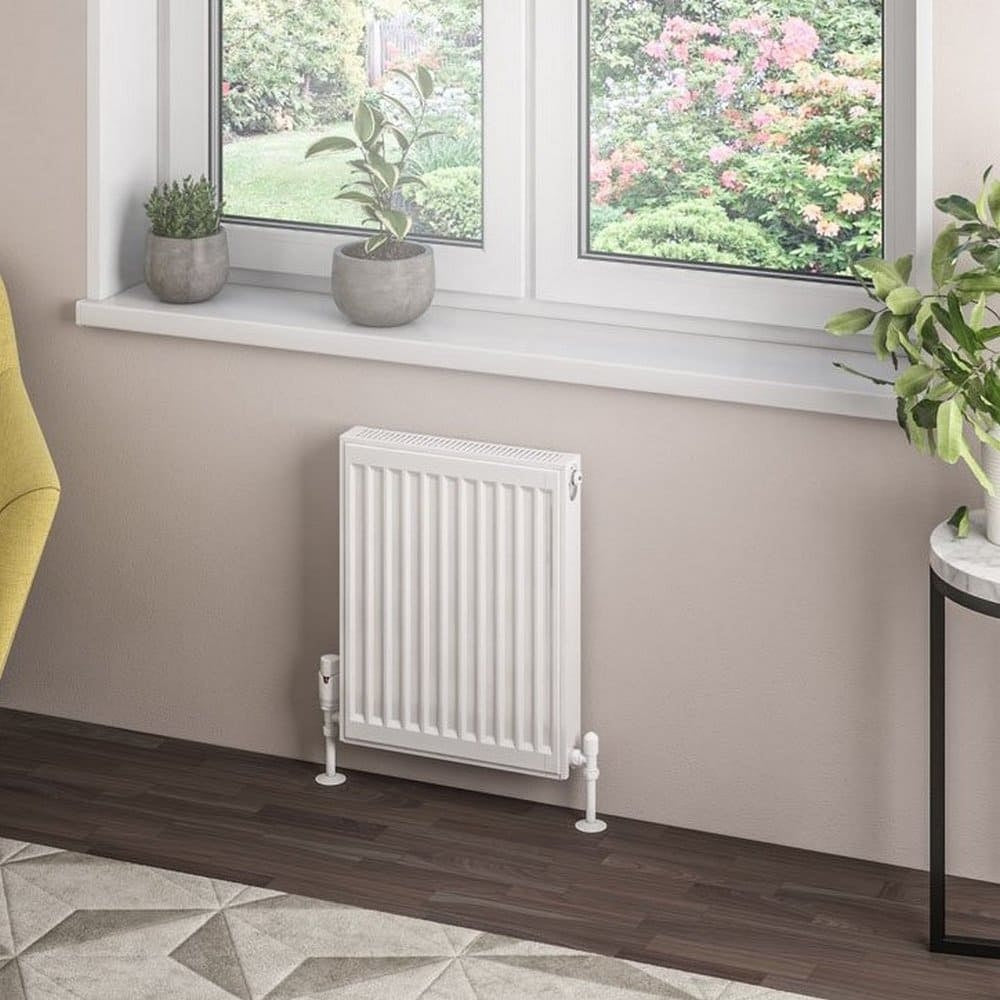 Eastbrook Type 21 500mm High Gloss White Compact Panel Radiator 400mm