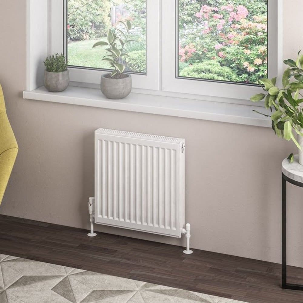 Eastbrook Type 21 500mm High Gloss White Compact Panel Radiator 500mm