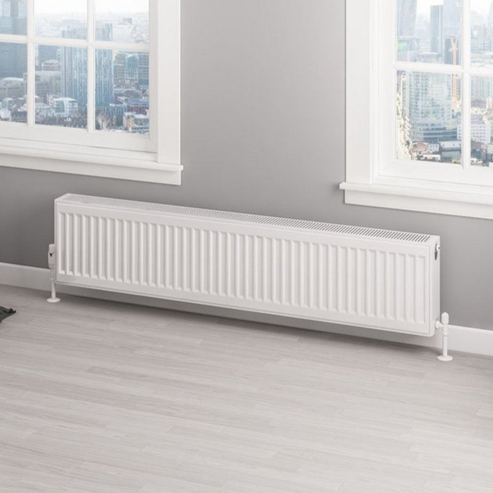 Eastbrook Type 22 300mm High Gloss White Compact Panel Radiator 1400mm