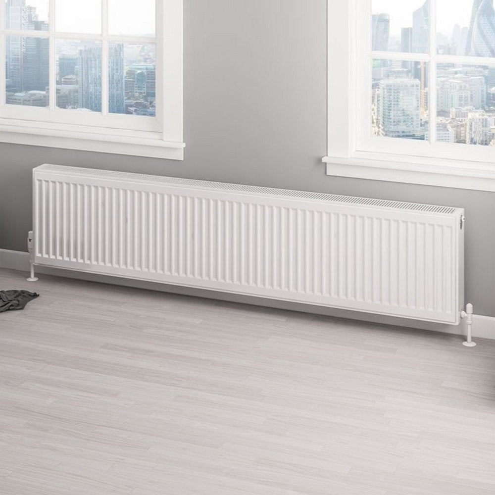 Eastbrook Type 22 400mm High Gloss White Compact Panel Radiator 1800mm