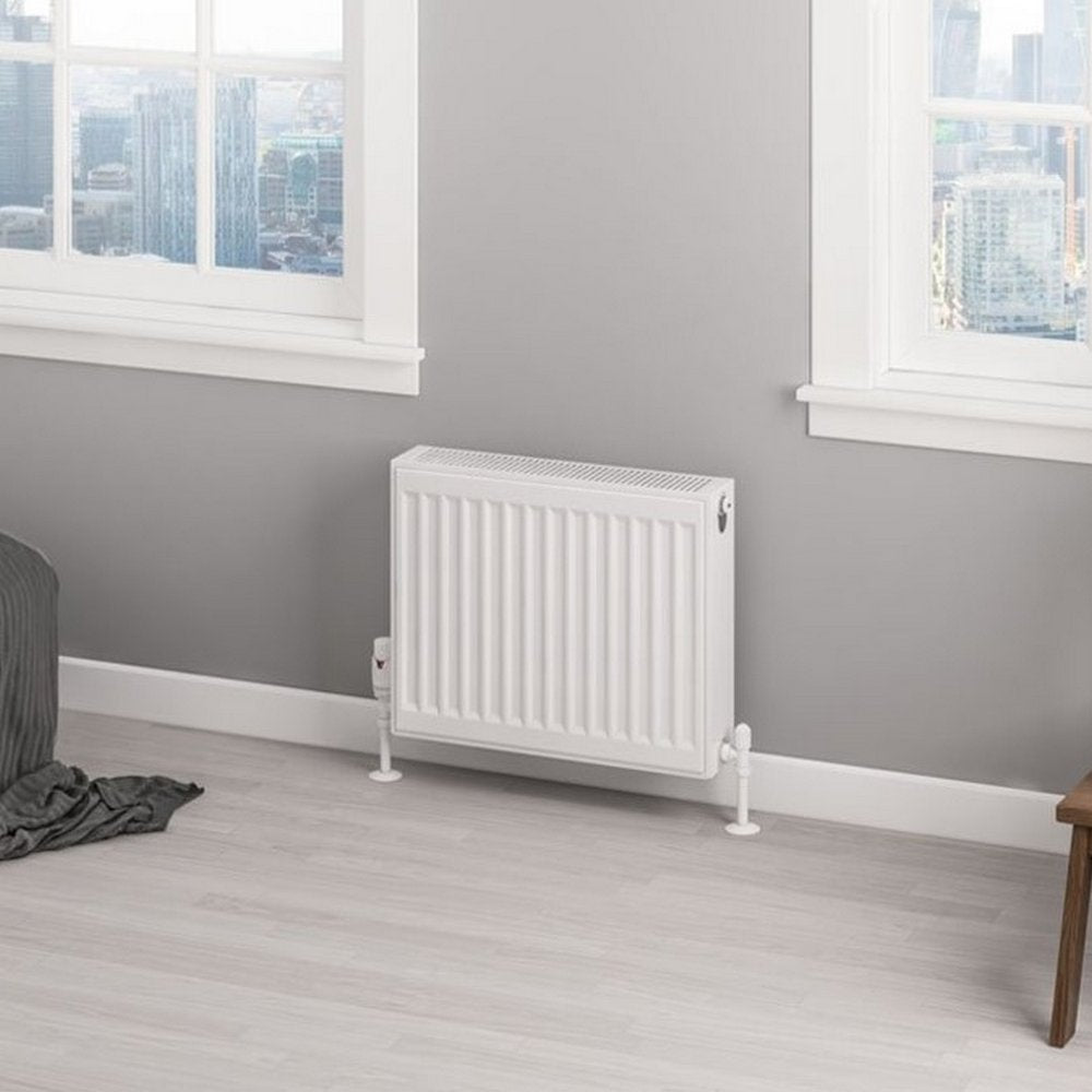 Eastbrook Type 22 400mm High Gloss White Compact Panel Radiator 500mm