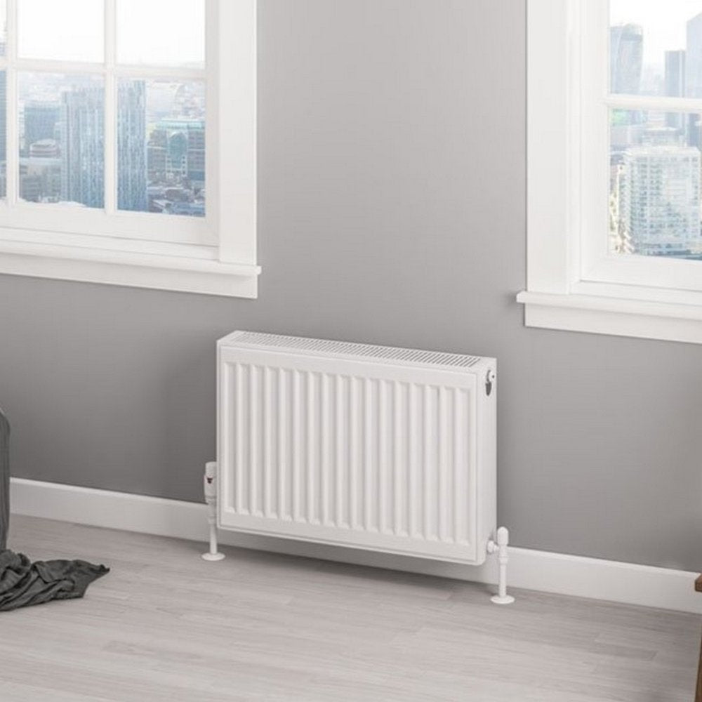 Eastbrook Type 22 400mm High Gloss White Compact Panel Radiator 600mm