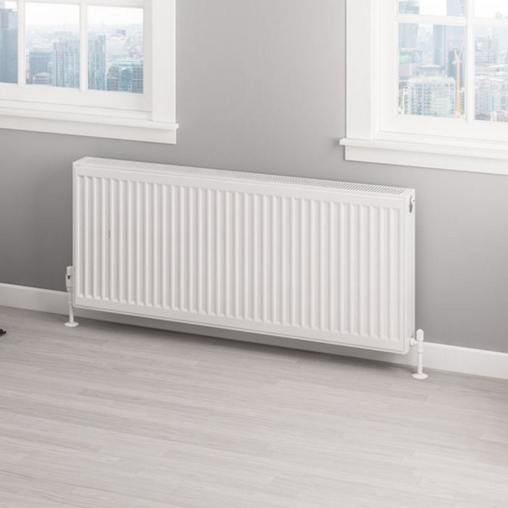 Eastbrook Type 22 500mm High Gloss White Compact Panel Radiator 1200mm