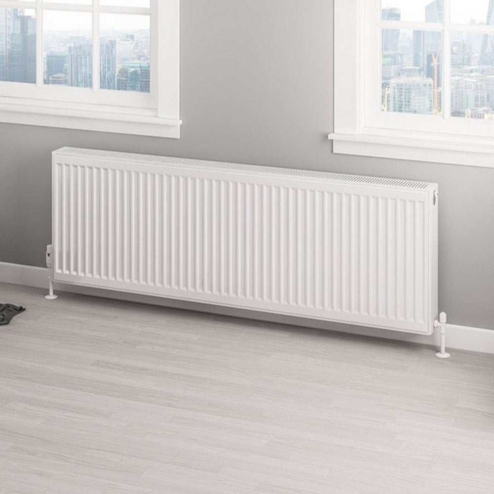 Eastbrook Type 22 500mm High Gloss White Compact Panel Radiator 1500mm