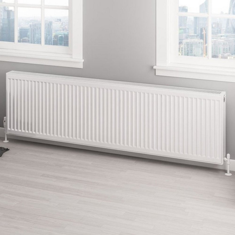 Eastbrook Type 22 500mm High Gloss White Compact Panel Radiator 1800mm