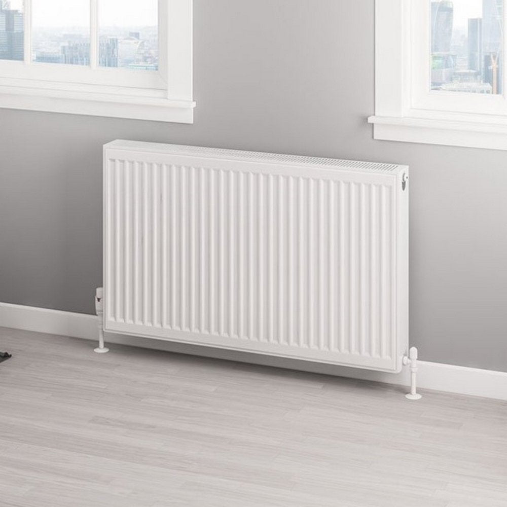 Eastbrook Type 22 600mm High Gloss White Compact Panel Radiator 1000mm