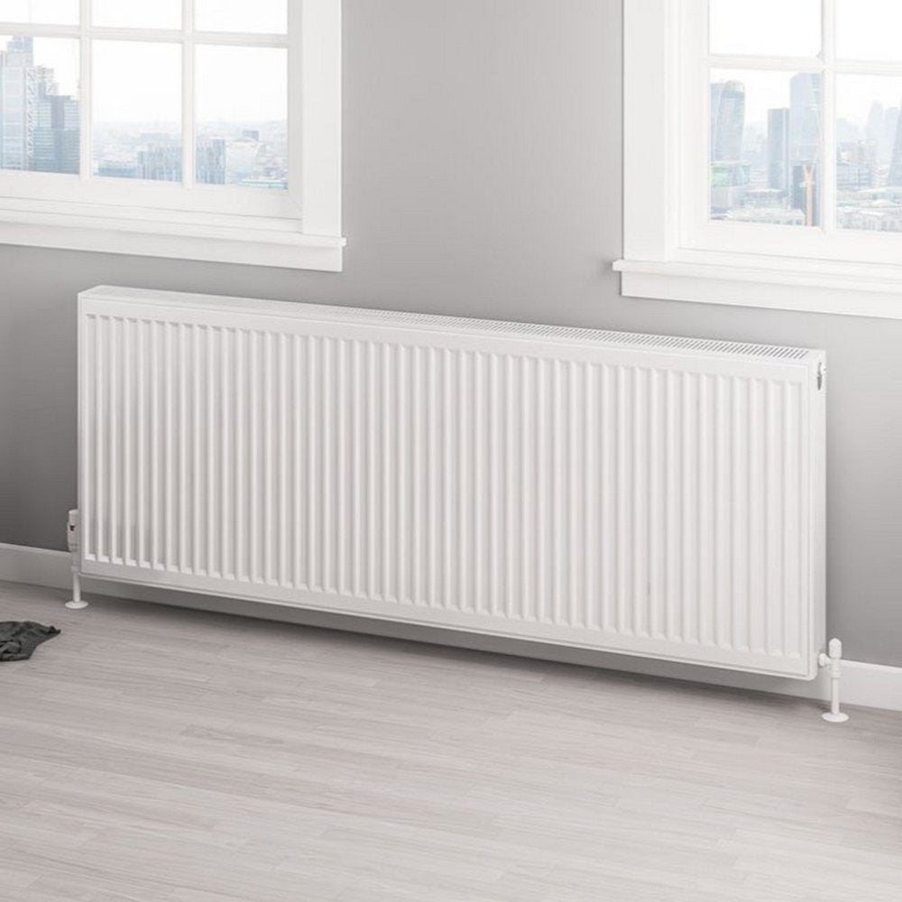 Eastbrook Type 22 600mm High Gloss White Compact Panel Radiator 1600mm