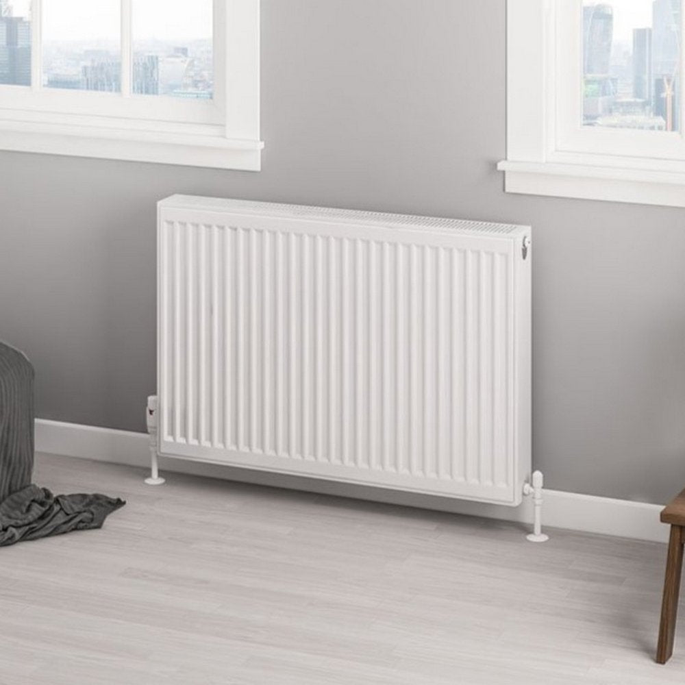 Eastbrook Type 22 600mm High Gloss White Compact Panel Radiator 900mm