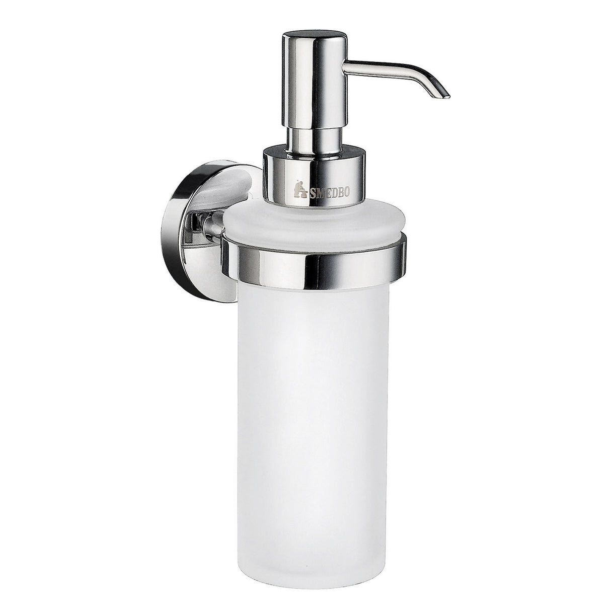 Smedbo Home Soap Dispenser and Holder in Polished Chrome