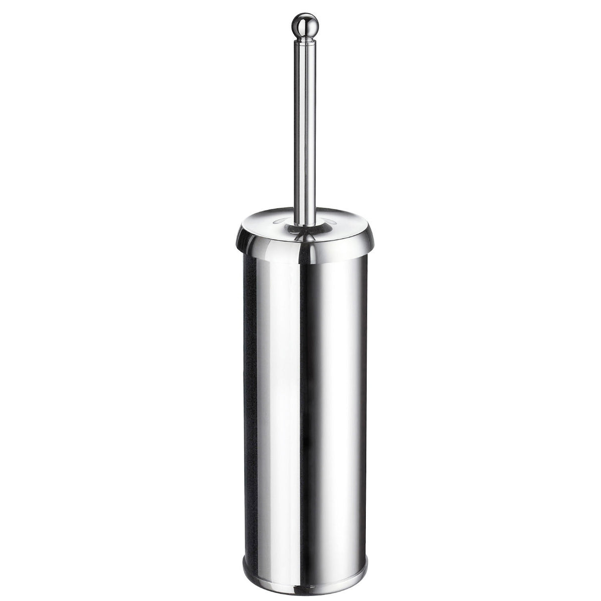 K233 Smedbo Villa Chrome Freestanding Toilet Brush and Holder
