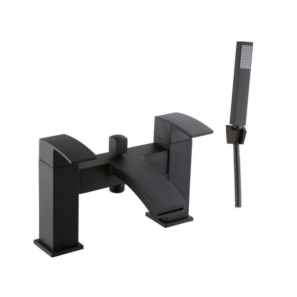 Kartell Fiuto Nero Bath Shower Mixer in Matt Black