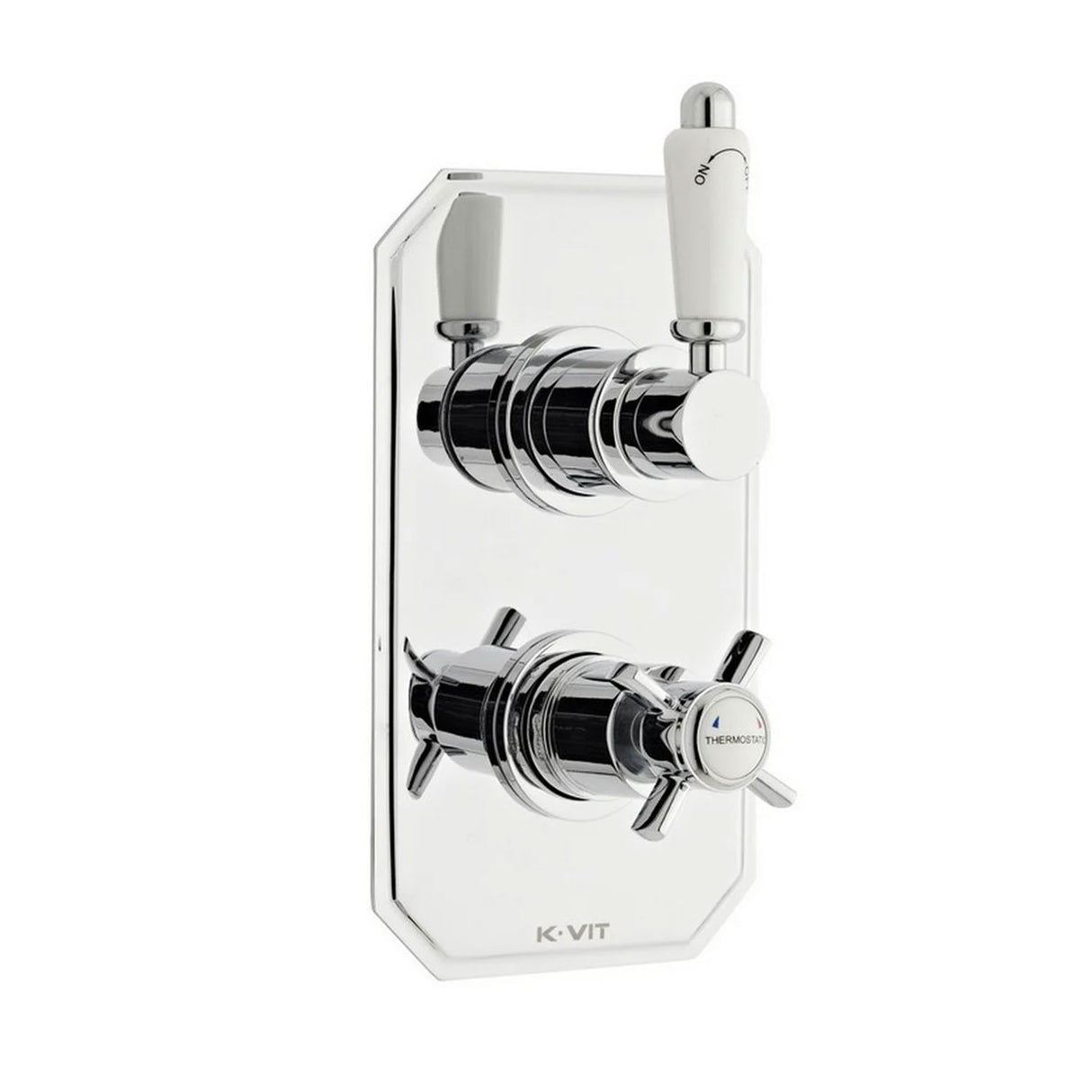 Kartell Klassique Concealed Thermostatic Shower Valve in Chrome