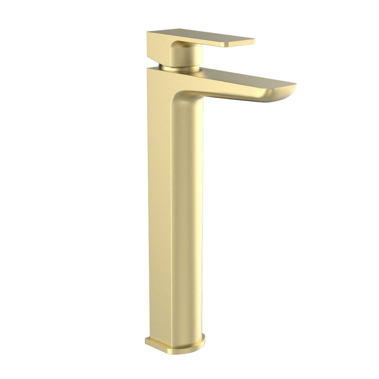 Kartell Kolt High Rise Mono Basin Mixer in Brushed Brass
