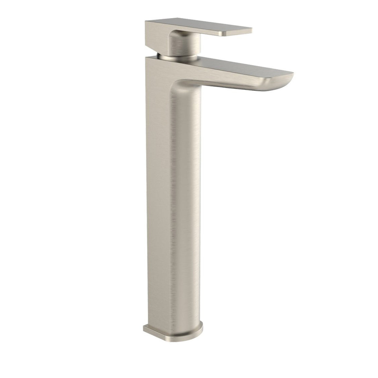 Kartell Kolt High Rise Mono Basin Mixer in Brushed Nickel