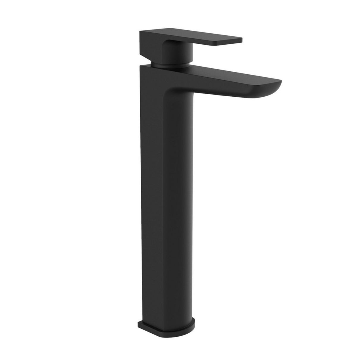 Kartell Kolt High Rise Mono Basin Mixer in Matt Black