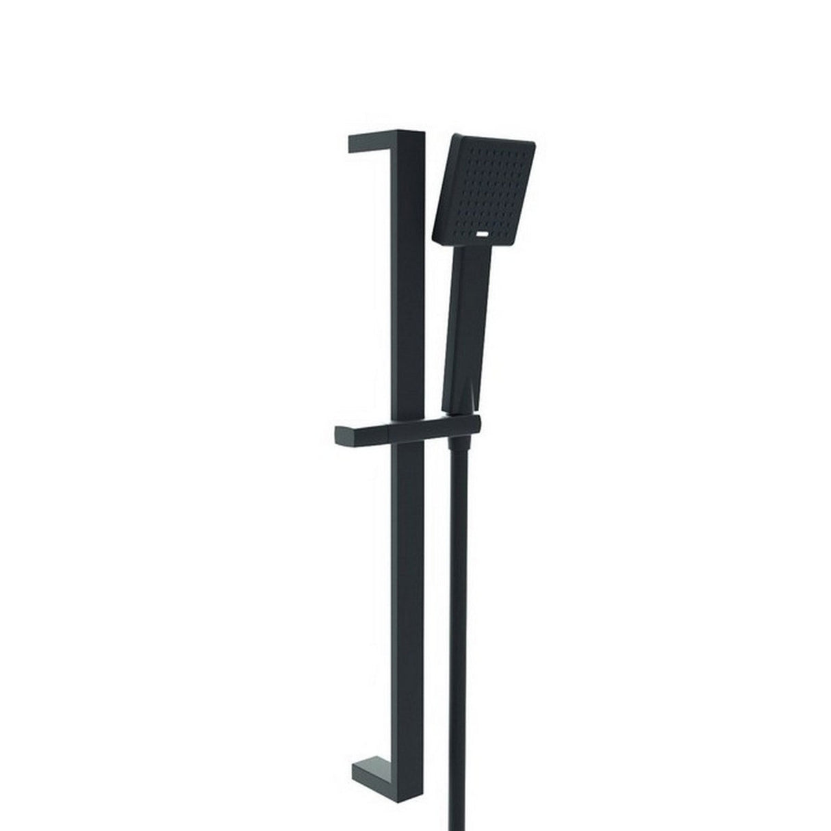 Kartell Nero Square Slide Rail Kit in Matt Black