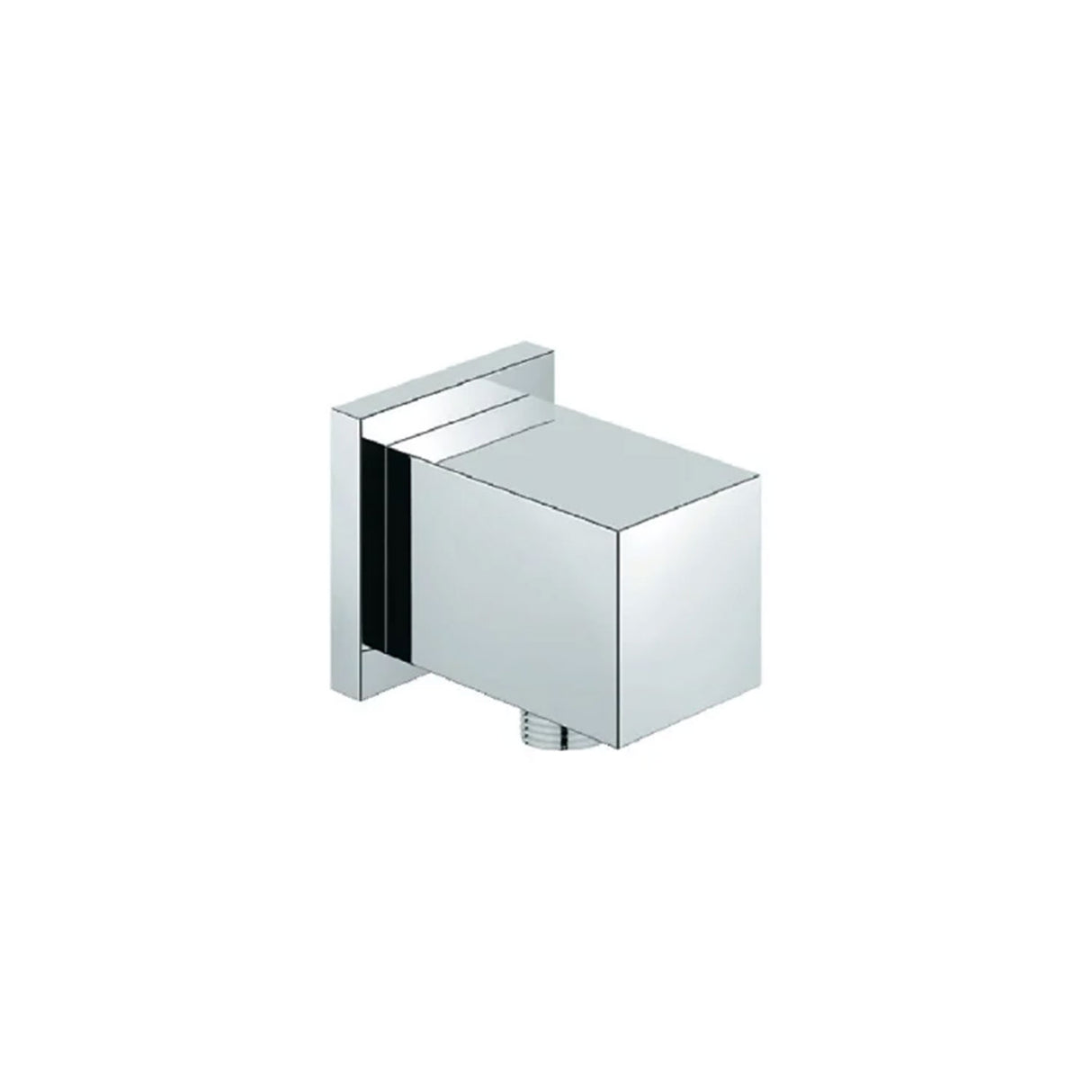 Kartell Square Outlet Elbow in Chrome