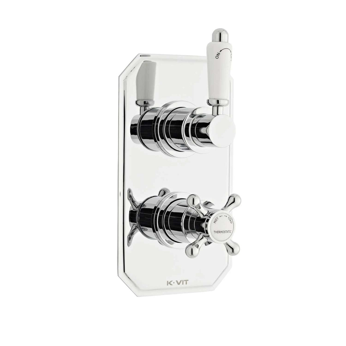 Kartell Viktory Concealed Thermostatic Shower Valve in Chrome