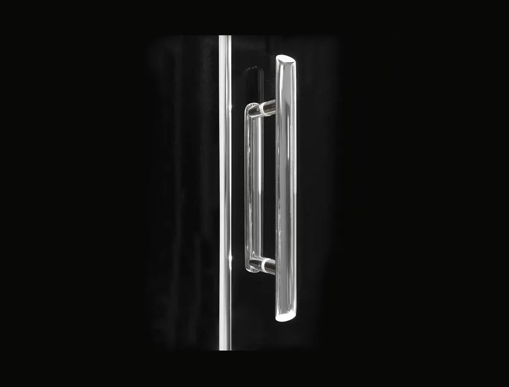 Merlyn 6 Series Sliding Shower Door in Chrome handles