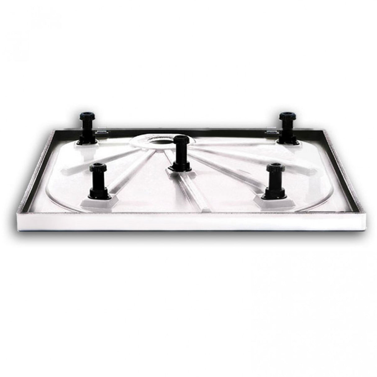 Merlyn M Stone Rectangle Tray Leg And Panel Pack Kit 3 legs