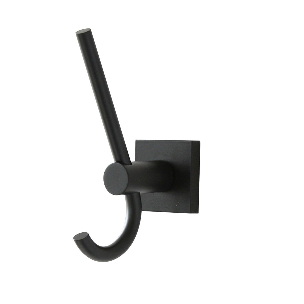 Miller Atlanta Double Robe Hook in Matt Black