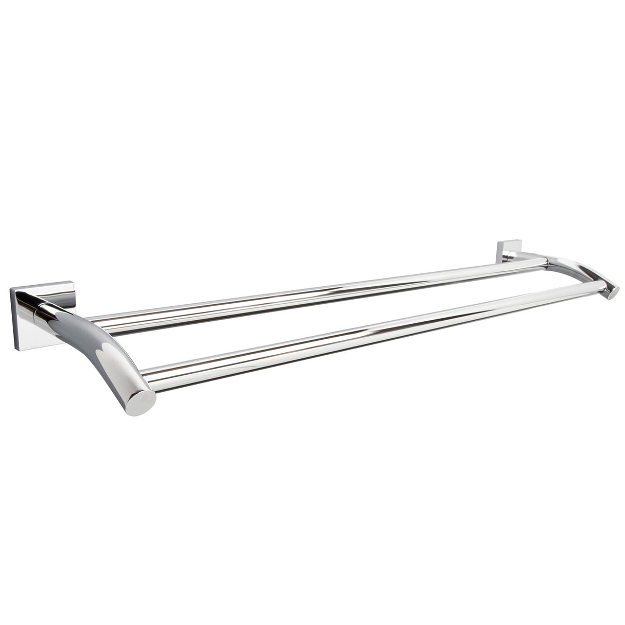 Miller Atlanta Double Towel Rail Chrome
