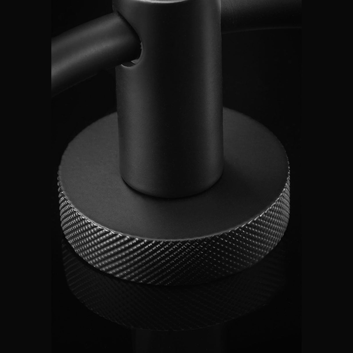 Miller Bond Matt Black Diamond Backplates Pair