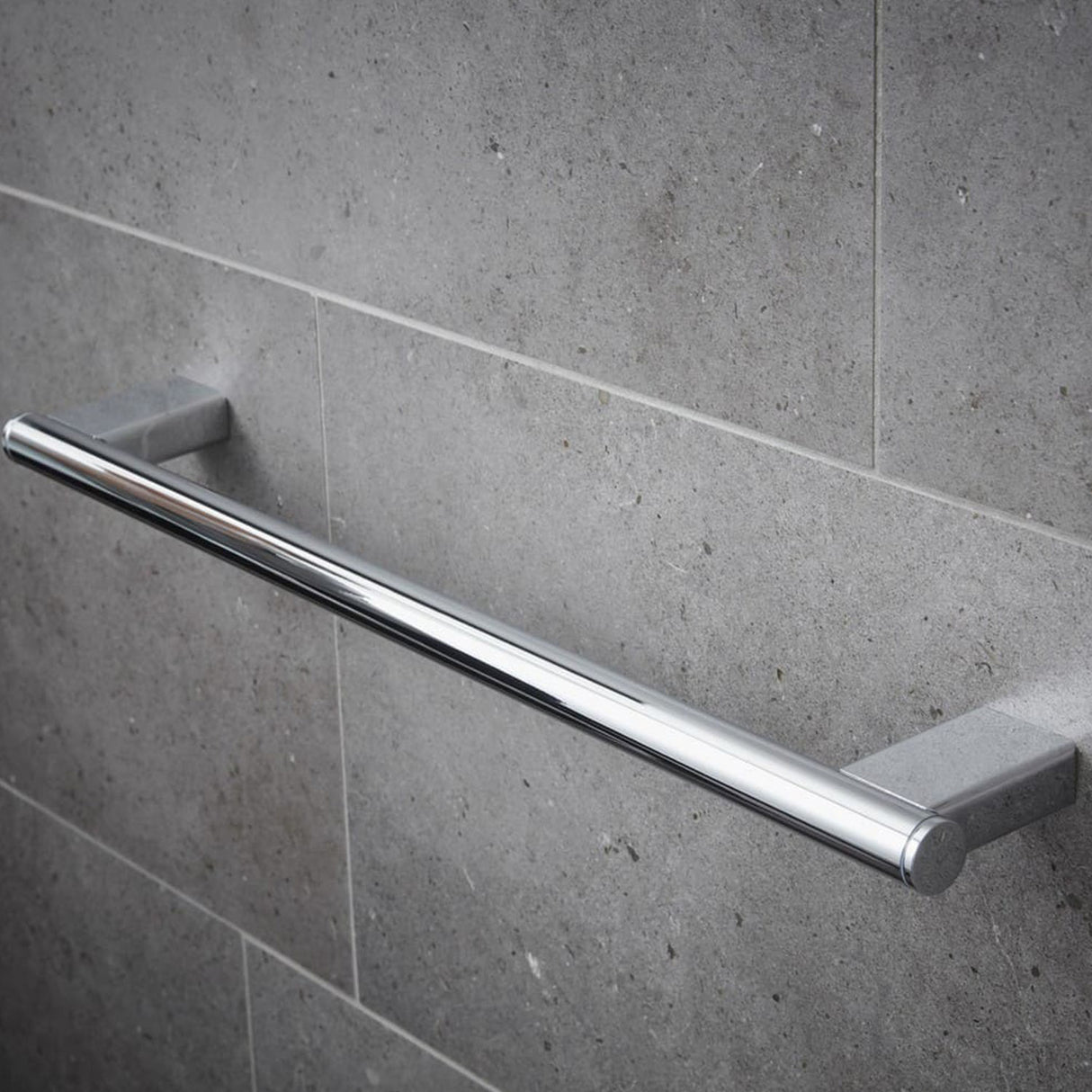 Miller Boston Towel Rail 500mm in Chrome lifestyle
