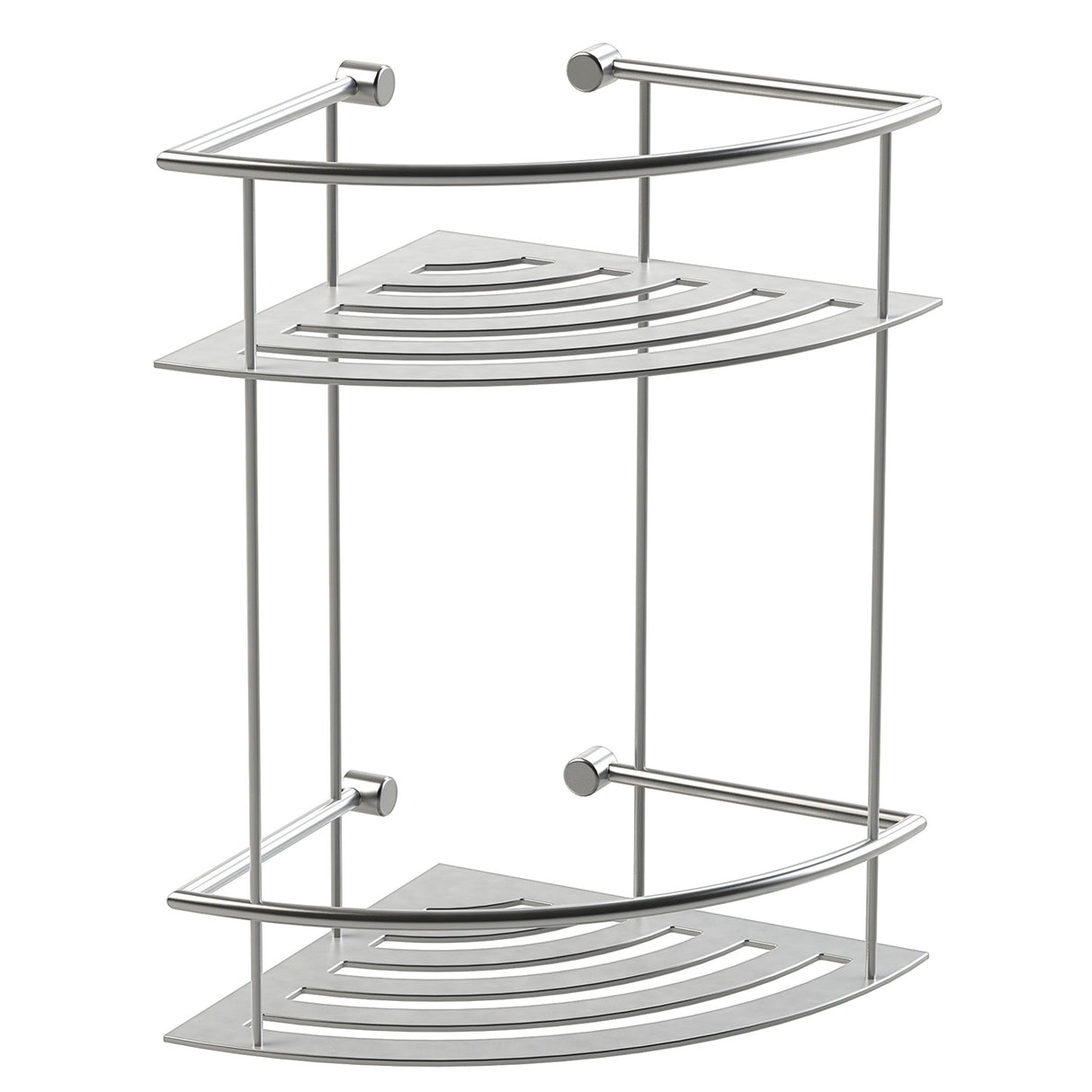 Miller Classic 2 Tier Corner Shower Shelf in Chrome