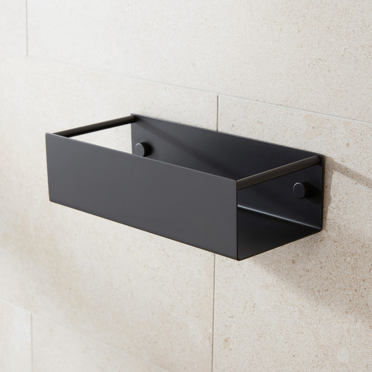 Miller Classic Box Basket in Matt Black