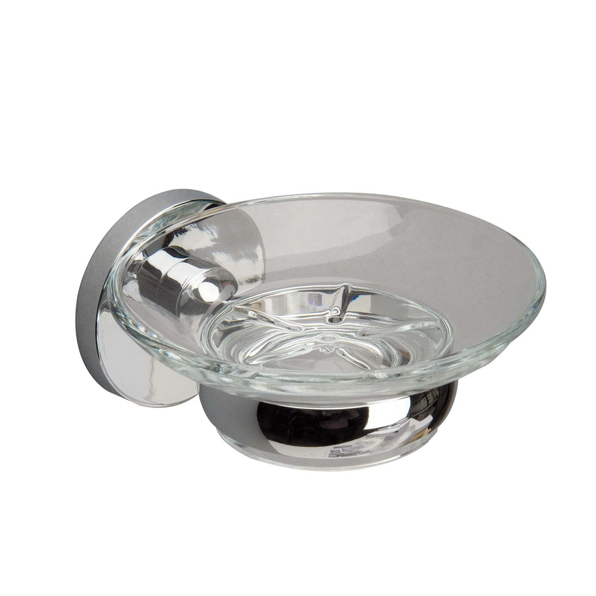 Miller Lily Soap Dish in Chrome