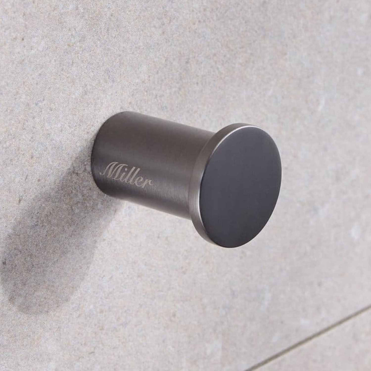 Miller Miami Single Hook in Gunmetal