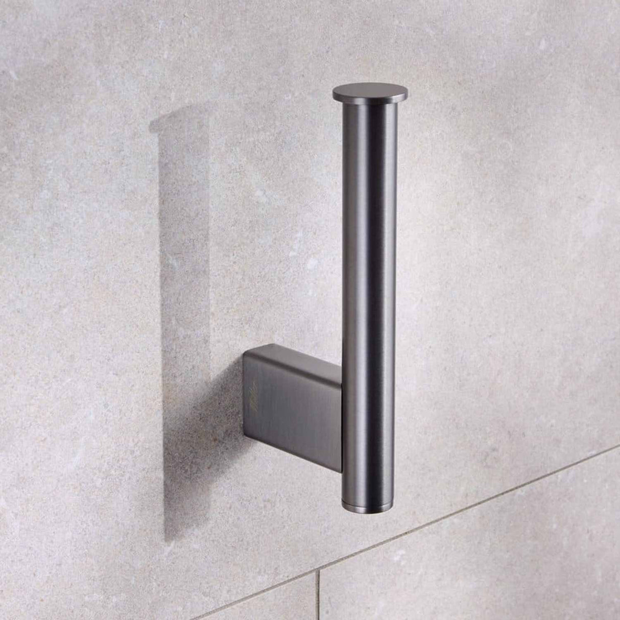 Miller Miami Spare Toilet Roll Holder in Gunmetal