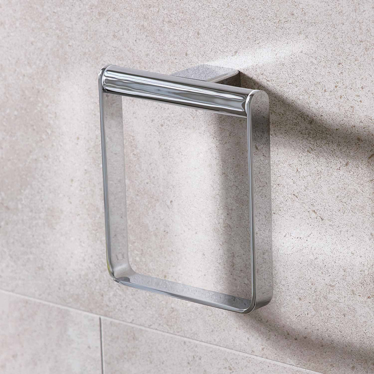 Miller Miami Swivel Towel Ring in Chrome