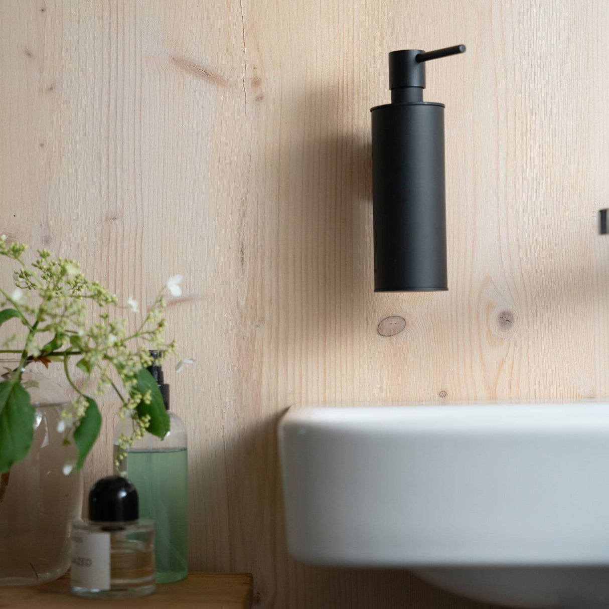 Smedbo House Soap Dispenser Black