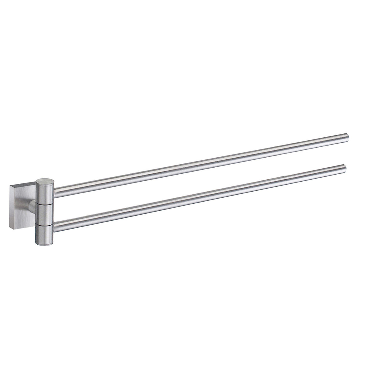 Smedbo House 440mm Swing Arm Towel Rail Brushed Chrome