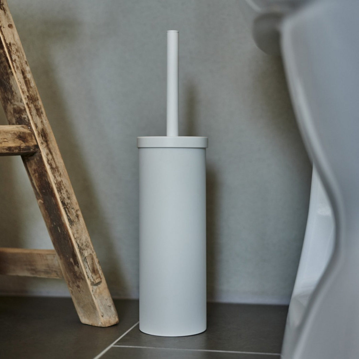 Smedbo House Toilet Brush with White Container