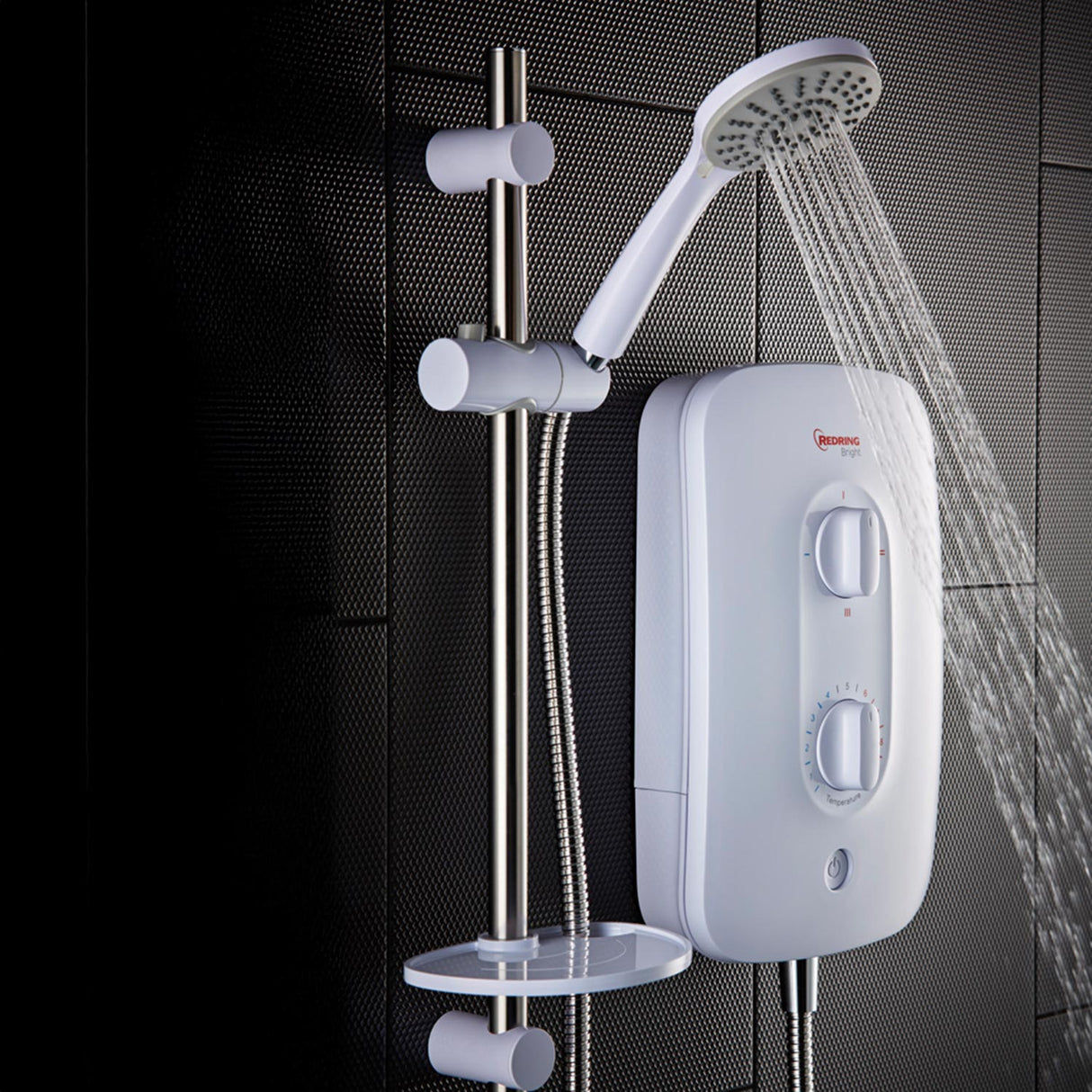 Redring Bright 7.5kw Electric Shower Multi Connection 3