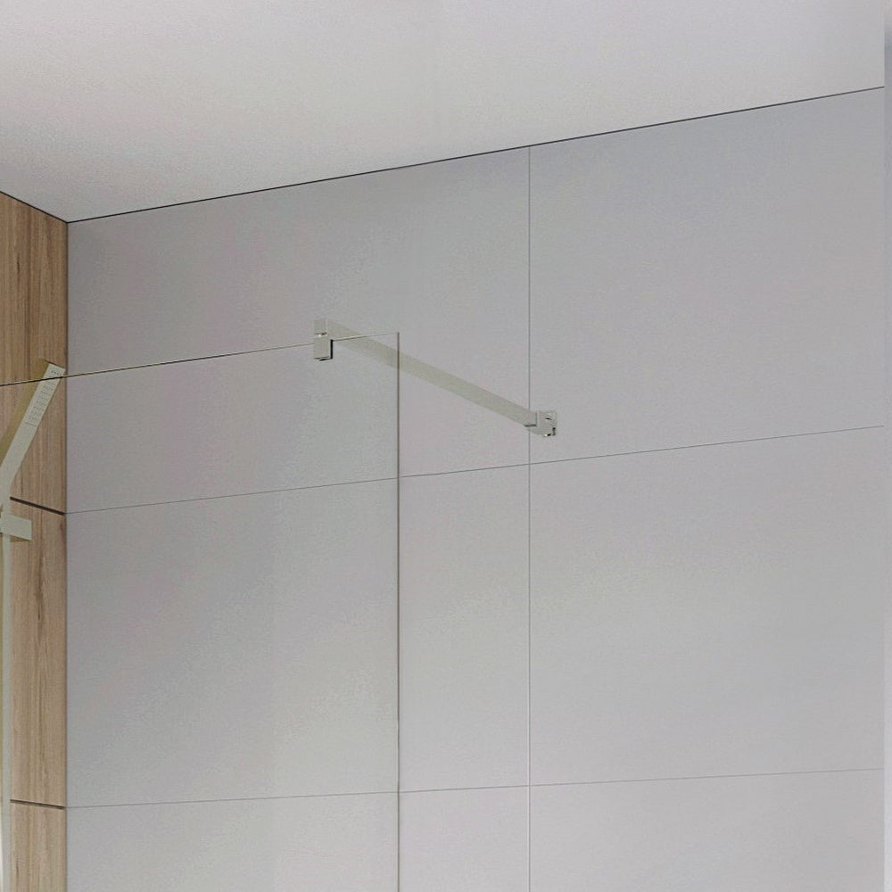 Roman Haven Brushed Nickel Square Low Level Brace Kit