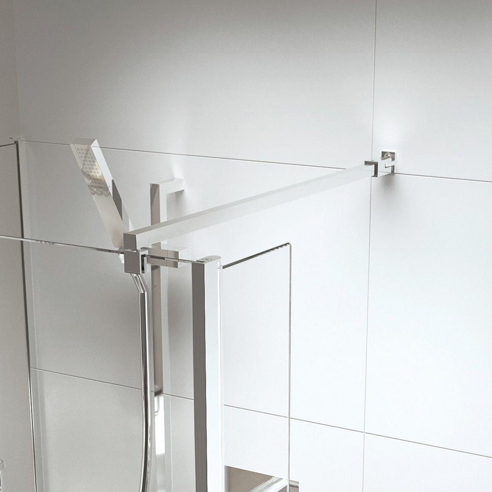 Roman Haven Chrome Low Level Brace Kit Square