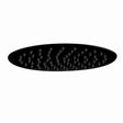 Scudo 300mm Black Round Shower Head