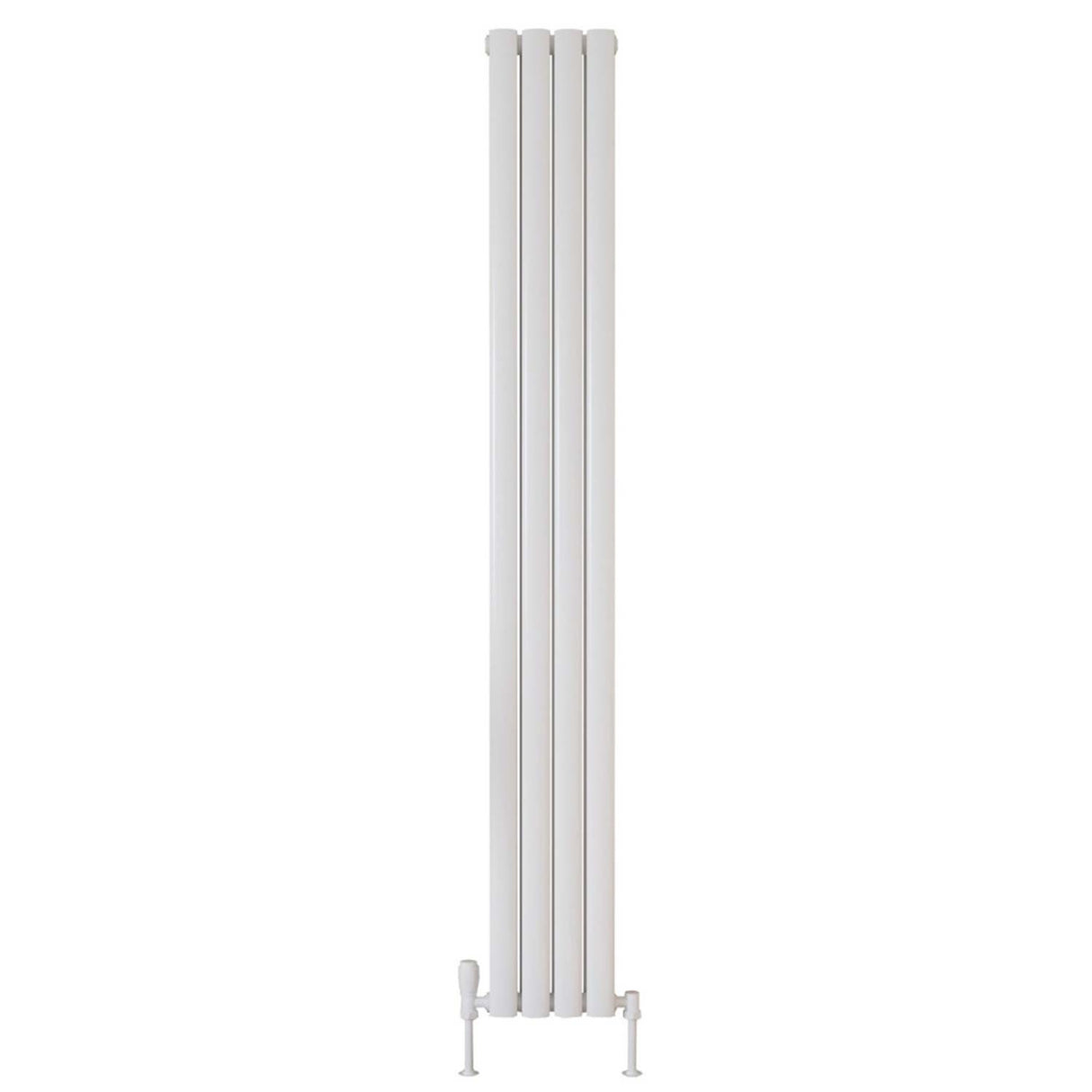 Scudo Apex 1800 x 236mm Vertical Double Designer Radiator in White