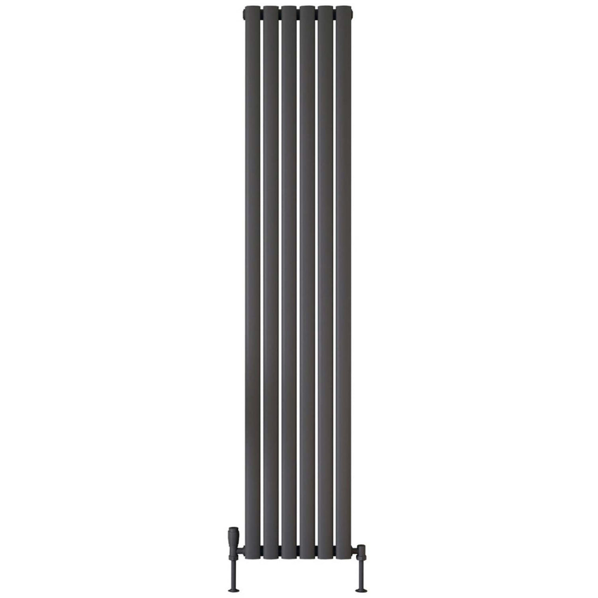 Scudo Apex 1800 x 354mm Vertical Single Designer Radiator in Anthracite
