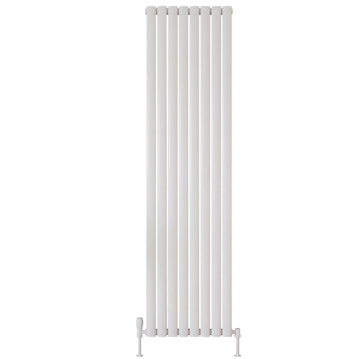 Scudo Apex 1800 x 531mm Vertical Single Designer Radiator in Gloss White