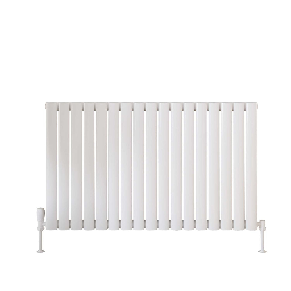 Scudo Apex 600 x 944mm Single Horizontal Designer Radiator in Gloss White