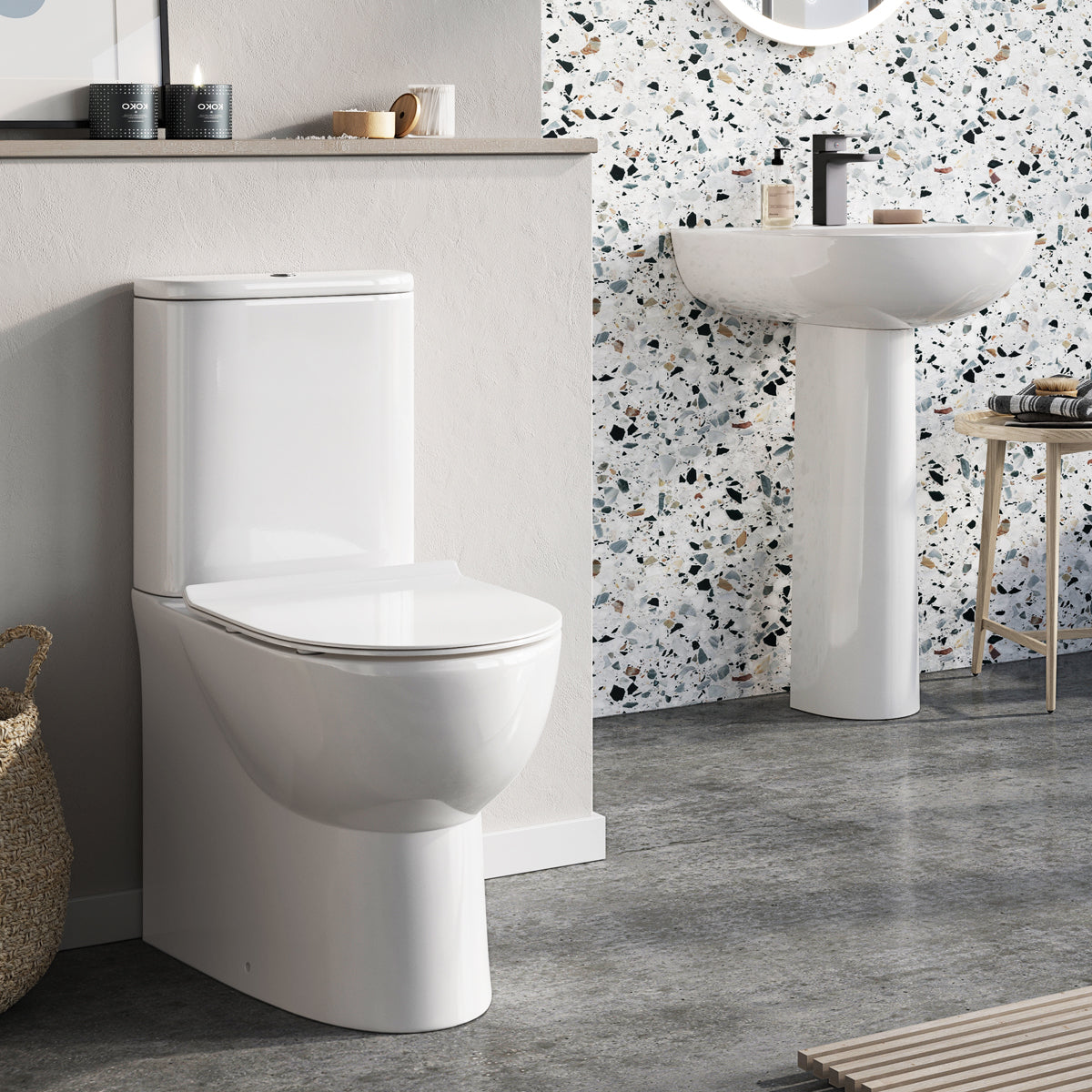Scudo Belini Close Coupled Cistern and Fittings lifestyle