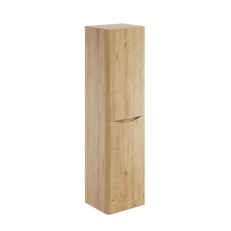 Scudo Bella 400mm Davos Oak Tall Boy Cabinet