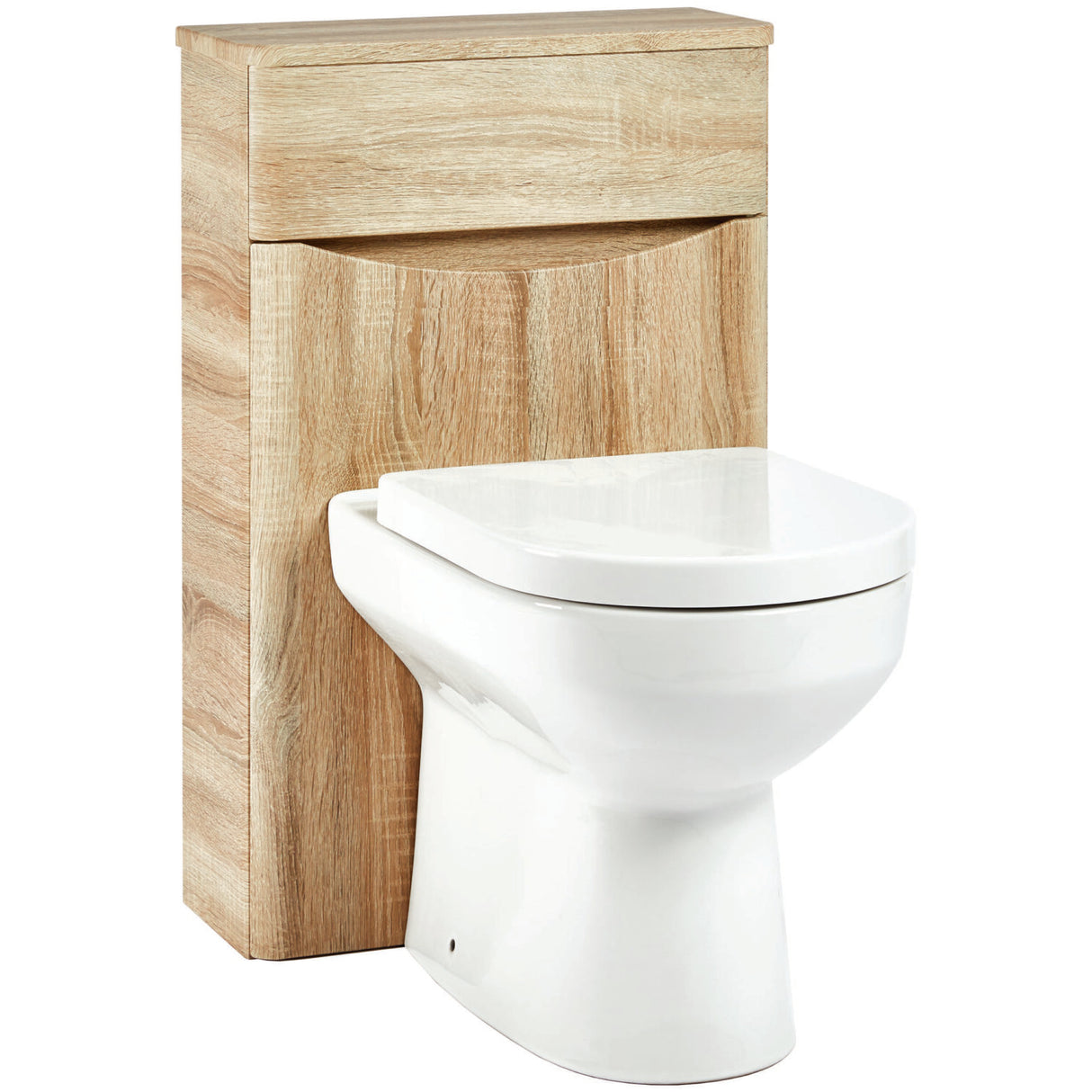 Scudo Bella Davos Oak 500mm WC Unit