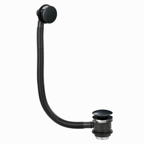 Scudo Black Pop Up Bath Waste with Overflow
